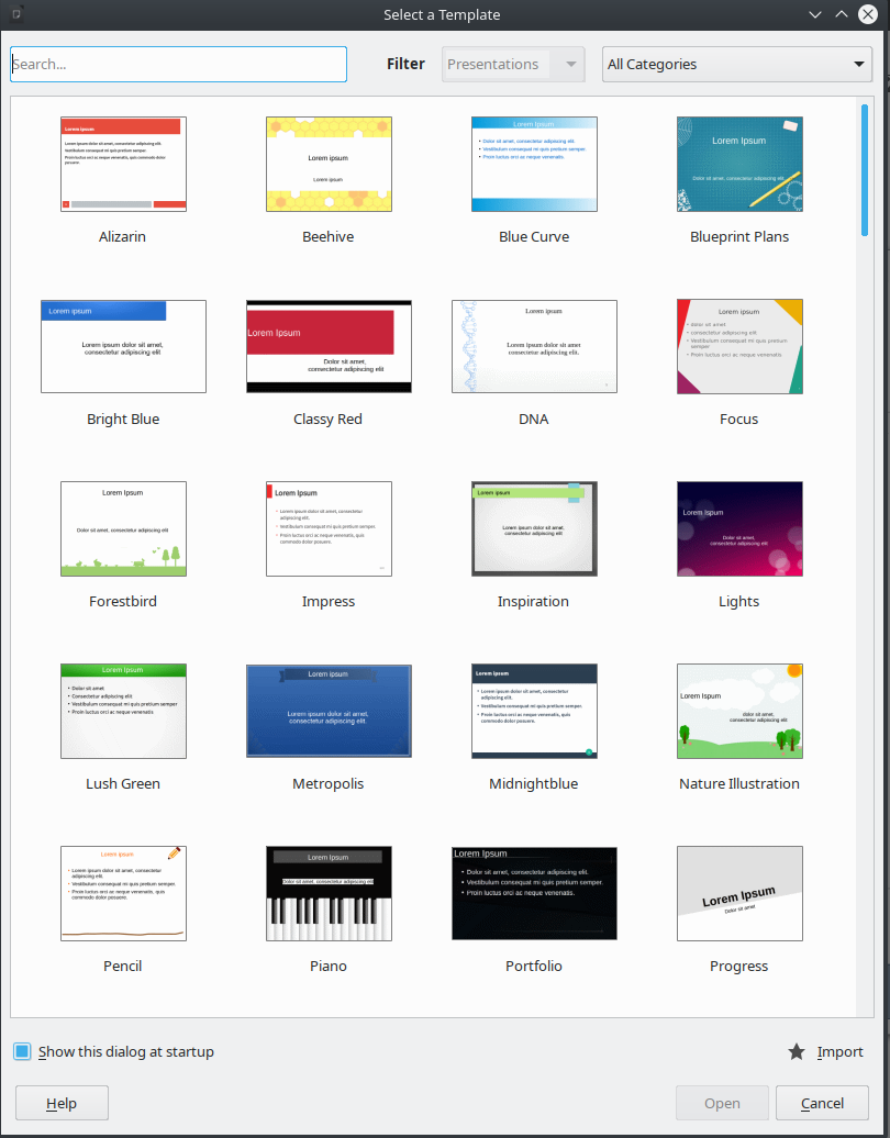 libreoffice templates free download